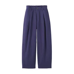 Pantalons, Jupes Et Shorts^Muji Pantalon à coupe cocon et à plis en toile de coton pour femme