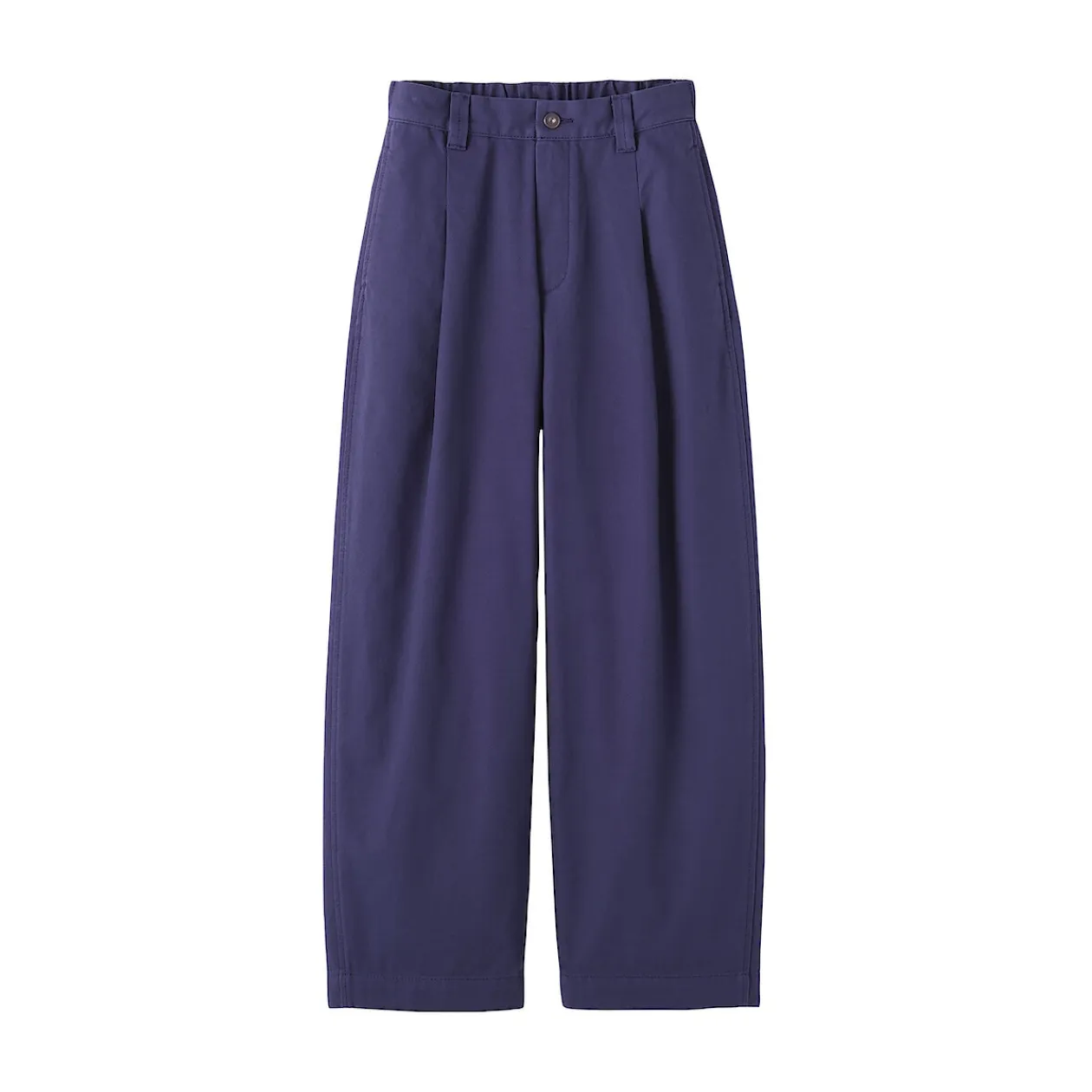 Pantalons, Jupes Et Shorts^Muji Pantalon à coupe cocon et à plis en toile de coton pour femme