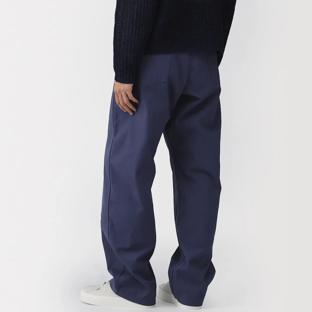 Pantalons Et Shorts^Muji Pantalon aux genoux renforcés en toile de coton pour homme