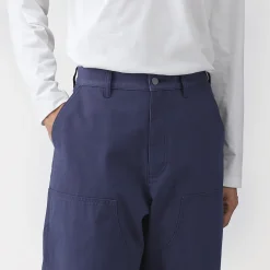 Pantalons Et Shorts^Muji Pantalon aux genoux renforcés en toile de coton pour homme