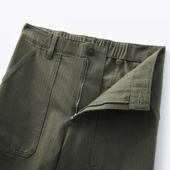 Pantalons, Jupes Et Shorts^Muji Pantalon avec motif de chevrons en coton pour femme