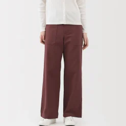 Pantalons, Jupes Et Shorts^Muji Pantalon avec motif de chevrons en coton pour femme