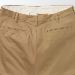 Pantalons Et Shorts^Muji Pantalon Chino en coton stretch coupe slim homme ‐ Longueur 82cm Beige