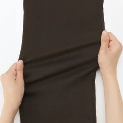 Pantalons Et Shorts^Muji Pantalon Chino en coton stretch coupe slim homme ‐ Longueur 82cm Beige