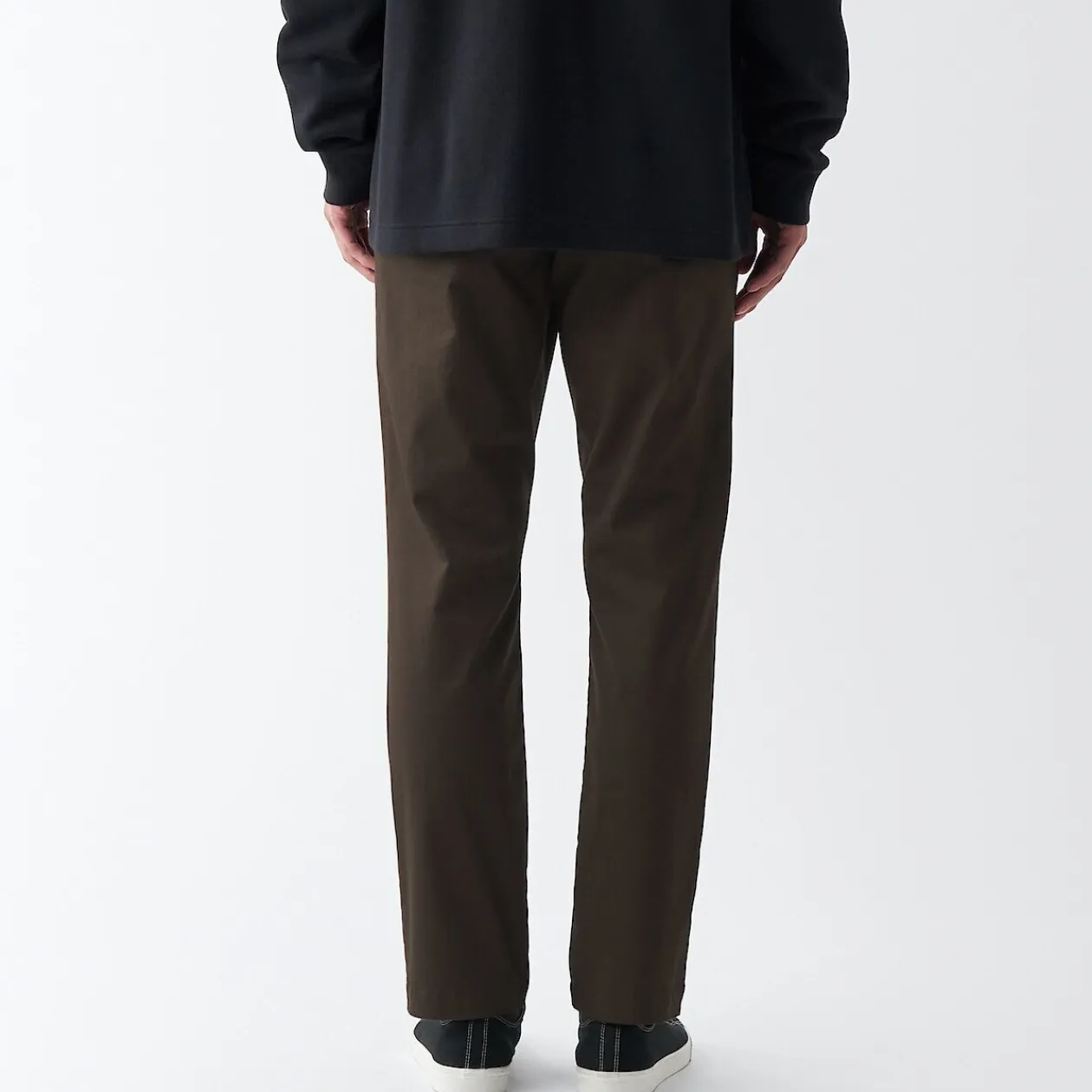 Pantalons Et Shorts^Muji Pantalon Chino en coton stretch coupe slim homme ‐ Longueur 76cm 18855