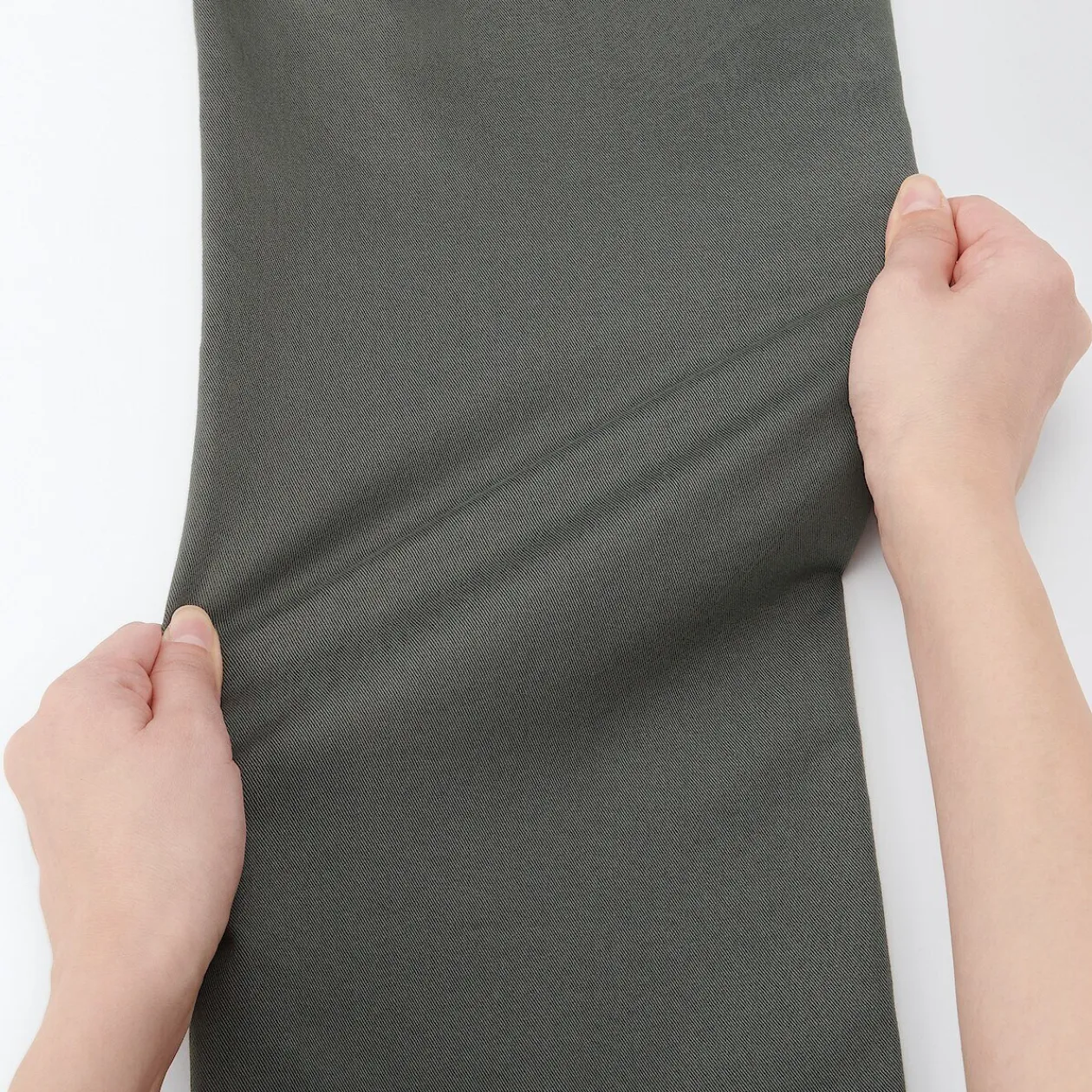 Pantalons Et Shorts^Muji Pantalon Chino en coton stretch coupe slim homme ‐ Longueur 76cm 18855