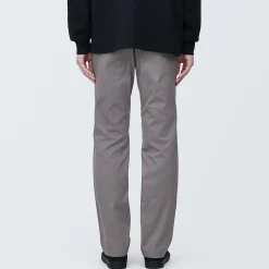 Pantalons Et Shorts^Muji Pantalon Chino en coton stretch coupe slim pour homme Brun Grisâtre
