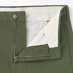 Pantalons Et Shorts^Muji Pantalon Chino long en coton stretch coupe slim pour homme