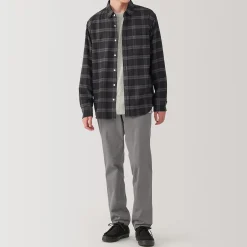 Pantalons Et Shorts^Muji Pantalon Chino long en coton stretch coupe slim pour homme