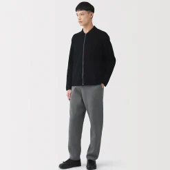 Pantalons Et Shorts^Muji Pantalon confortable en maille côtelée Milano de coton pour homme