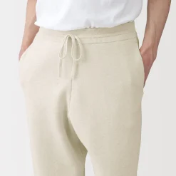 Pantalons Et Shorts^Muji Pantalon confortable en maille côtelée Milano de coton pour homme