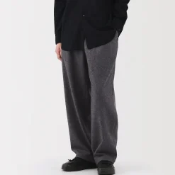 Pantalons Et Shorts^Muji Pantalon confortable en mélange de cachemire recyclé pour homme