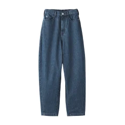 Pantalons, Jupes Et Shorts^Muji Pantalon coupe cocon en denim et kapok mélangé pour femme