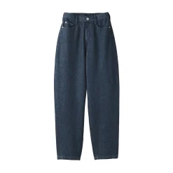 Pantalons, Jupes Et Shorts^Muji Pantalon coupe cocon en denim et kapok mélangé pour femme