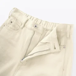 Pantalons, Jupes Et Shorts^Muji Pantalon coupe cocon en denim et kapok mélangé pour femme