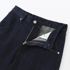 Pantalons, Jupes Et Shorts^Muji Pantalon coupe cocon en denim et kapok mélangé pour femme