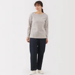 Pantalons, Jupes Et Shorts^Muji Pantalon coupe confortable en denim de coton pour femme
