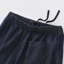 Pantalons, Jupes Et Shorts^Muji Pantalon coupe confortable en denim de coton pour femme
