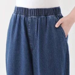 Pantalons, Jupes Et Shorts^Muji Pantalon coupe confortable en denim de coton pour femme