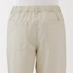 Pantalons Et Shorts^Muji Pantalon coupe confortable en denim lavé pour homme ‐ Naturel Blanc Brut