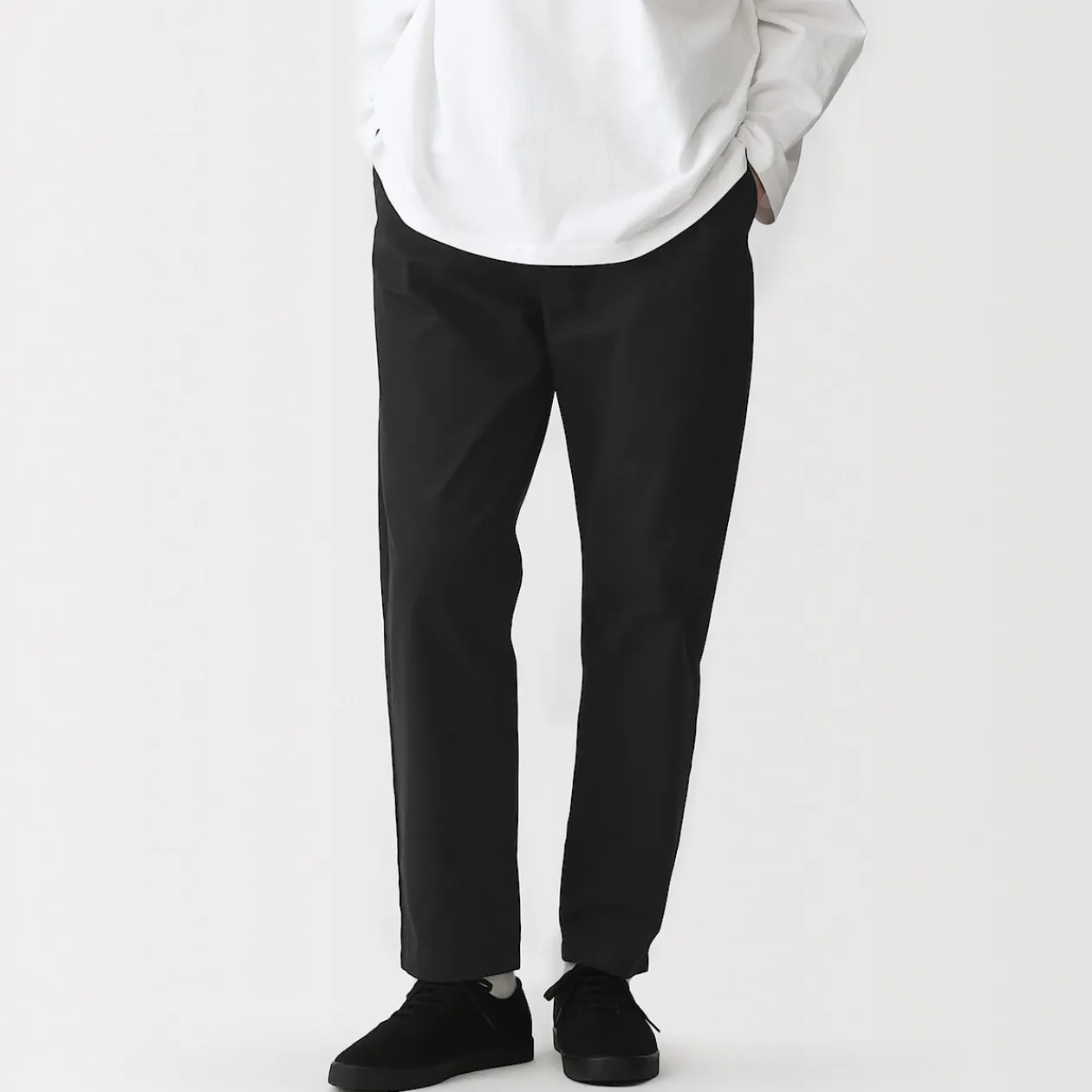 Pantalons Et Shorts^Muji Pantalon coupe confortable en coton lavé pour homme