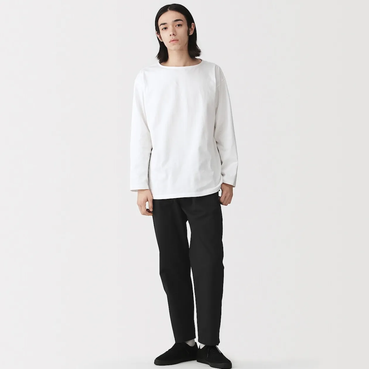 Pantalons Et Shorts^Muji Pantalon coupe confortable en coton lavé pour homme