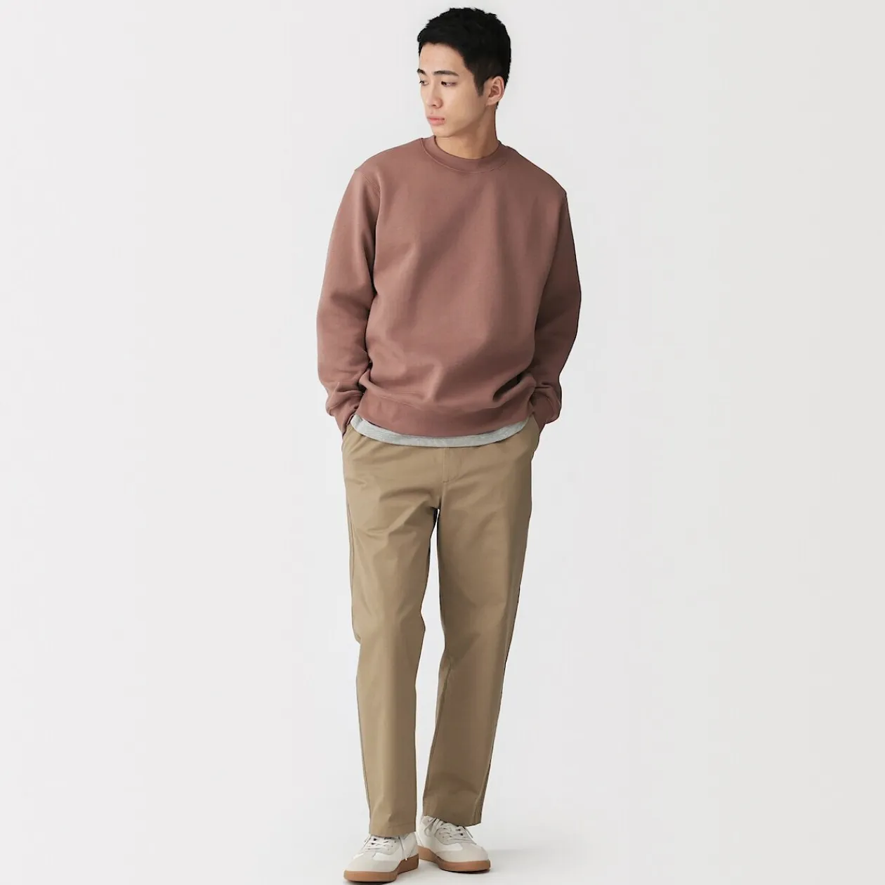 Pantalons Et Shorts^Muji Pantalon coupe confortable en coton lavé pour homme