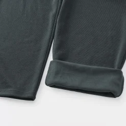 Pantalons Et Shorts^Muji Pantalon de jogging à ourlet ouvert et à double tricot pour homme