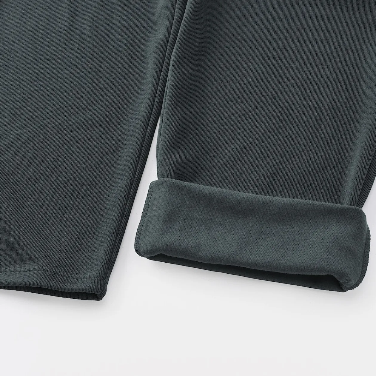 Pantalons Et Shorts^Muji Pantalon de jogging à ourlet ouvert et à double tricot pour homme