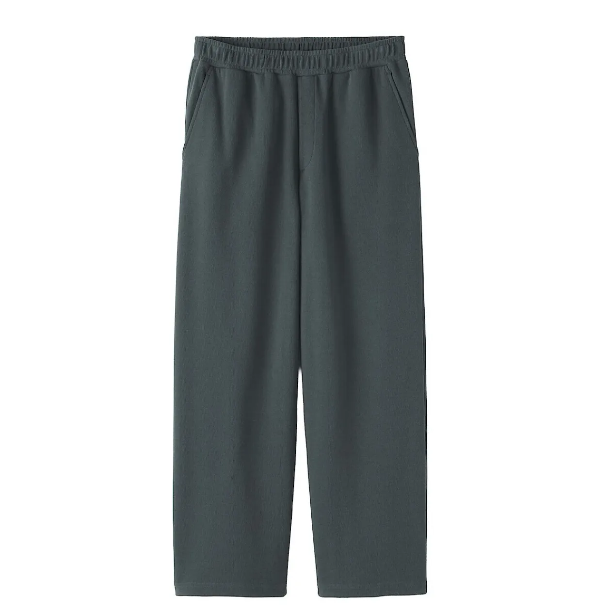 Pantalons Et Shorts^Muji Pantalon de jogging à ourlet ouvert et à double tricot pour homme