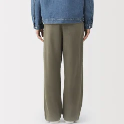 Pantalons Et Shorts^Muji Pantalon de jogging à ourlet ouvert et à double tricot pour homme