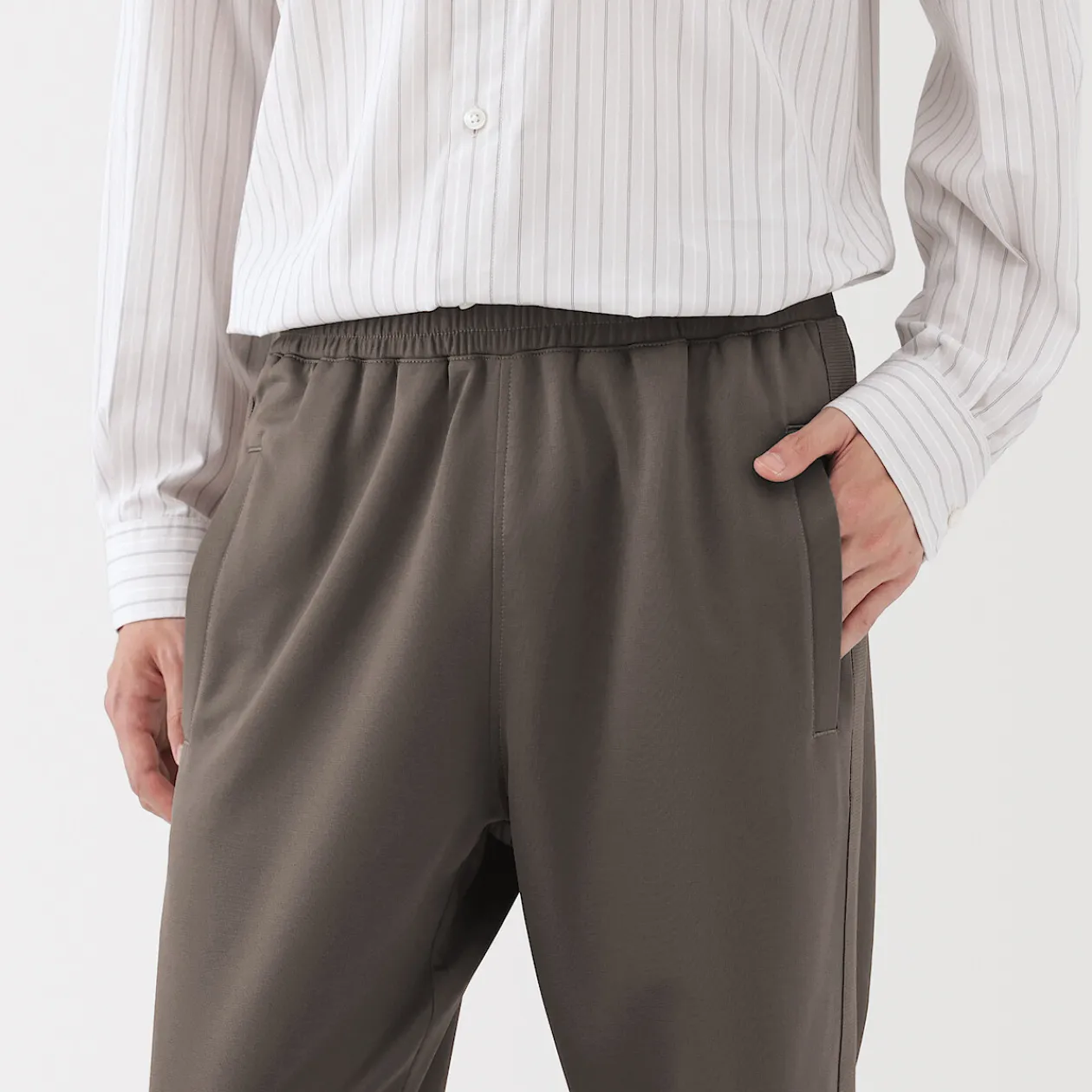 Pantalons Et Shorts^Muji Pantalon de survêtement en polyester recyclé pour homme
