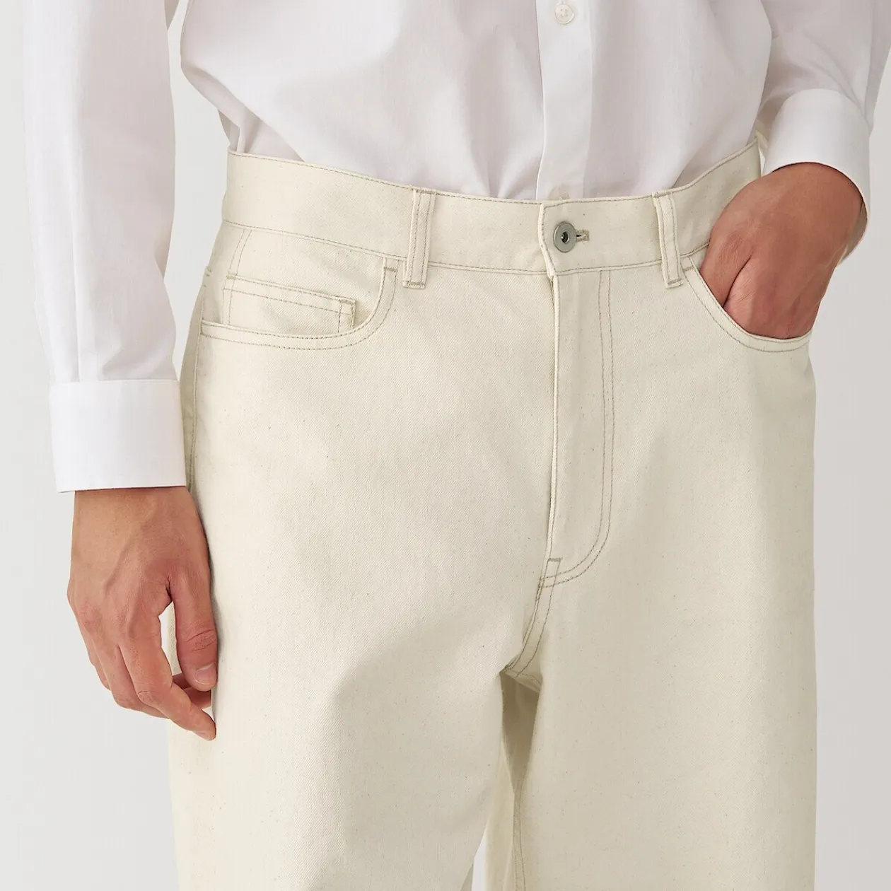 Pantalons Et Shorts^Muji Pantalon en mélange de fibres Washi pour homme