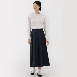 Pantalons, Jupes Et Shorts|Petits Accessoires^Muji Pantalon Hakama unisexe à double tissage