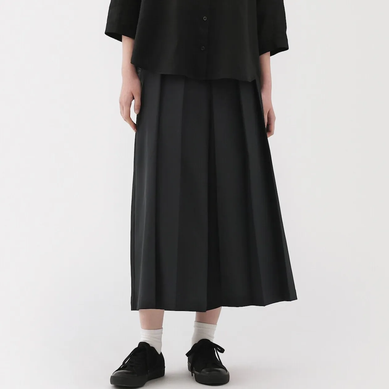 Pantalons, Jupes Et Shorts|Petits Accessoires^Muji Pantalon Hakama unisexe à double tissage