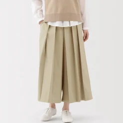 Pantalons, Jupes Et Shorts|Petits Accessoires^Muji Pantalon Hakama unisexe à double tissage