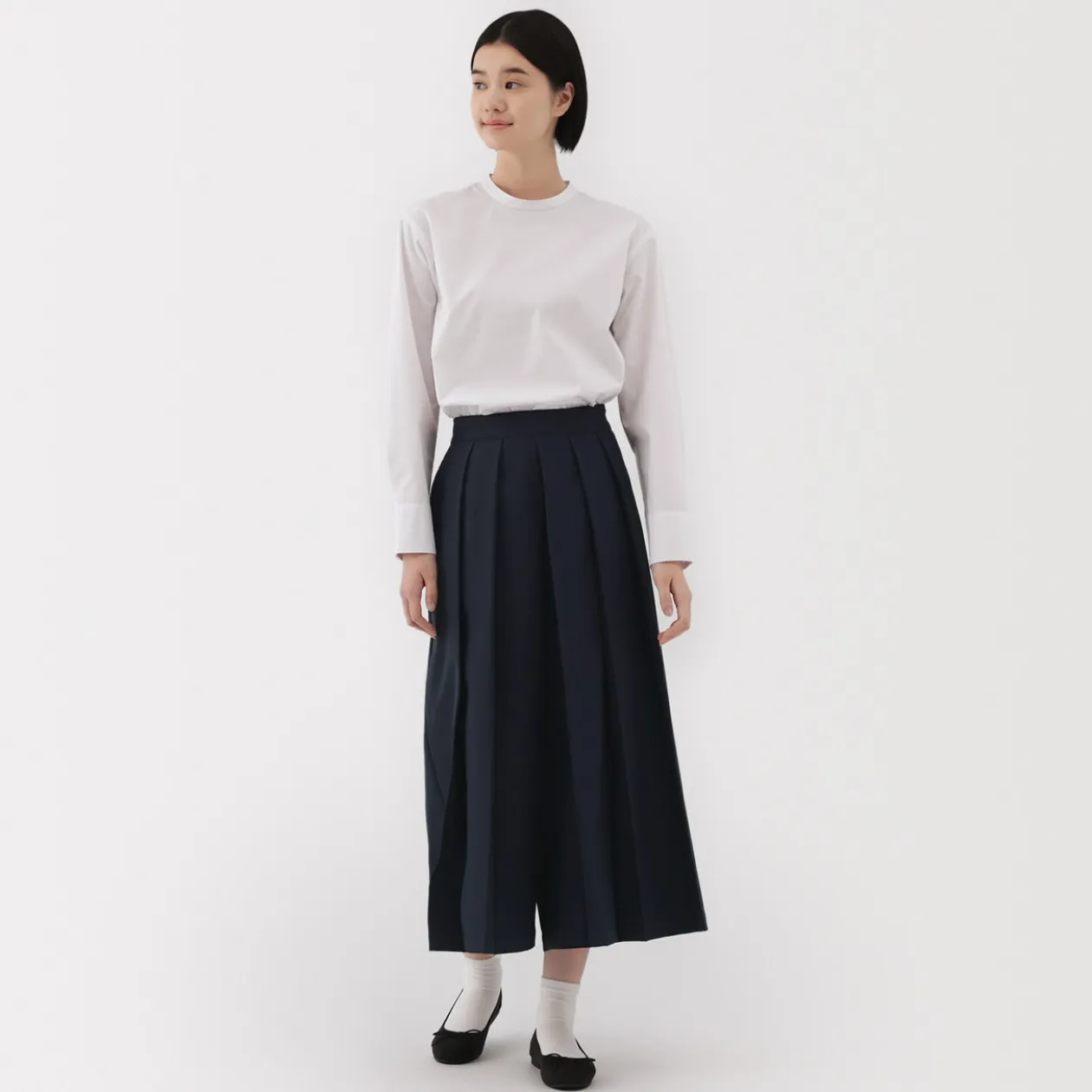 Pantalons, Jupes Et Shorts|Petits Accessoires^Muji Pantalon Hakama unisexe à double tissage