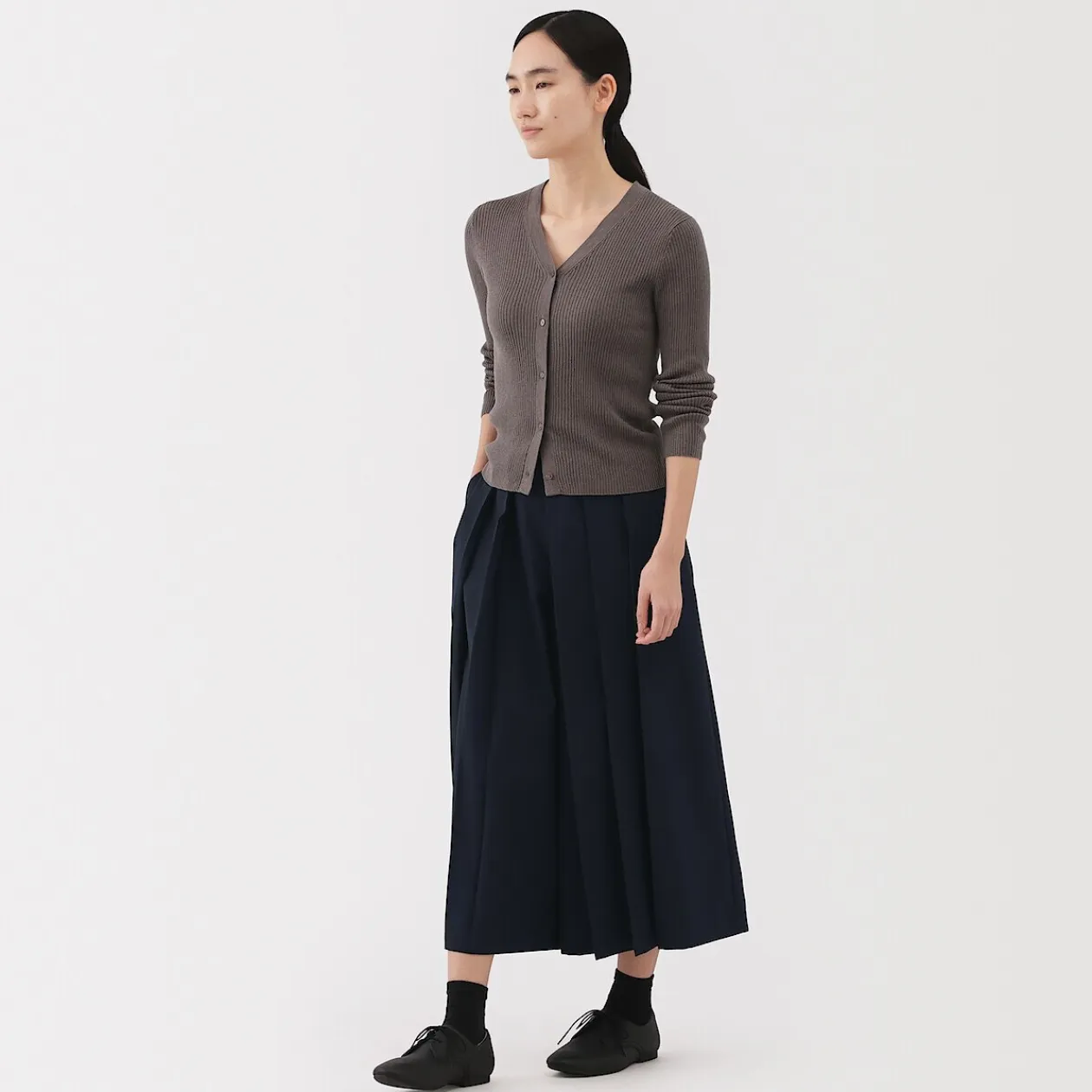 Pantalons, Jupes Et Shorts|Petits Accessoires^Muji Pantalon Hakama unisexe à double tissage