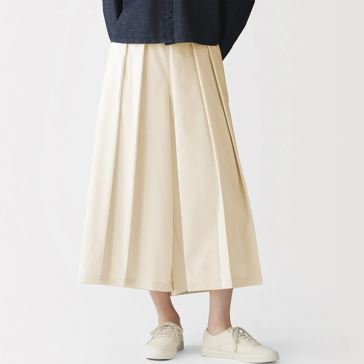 Pantalons, Jupes Et Shorts|Petits Accessoires^Muji Pantalon Hakama unisexe à double tissage