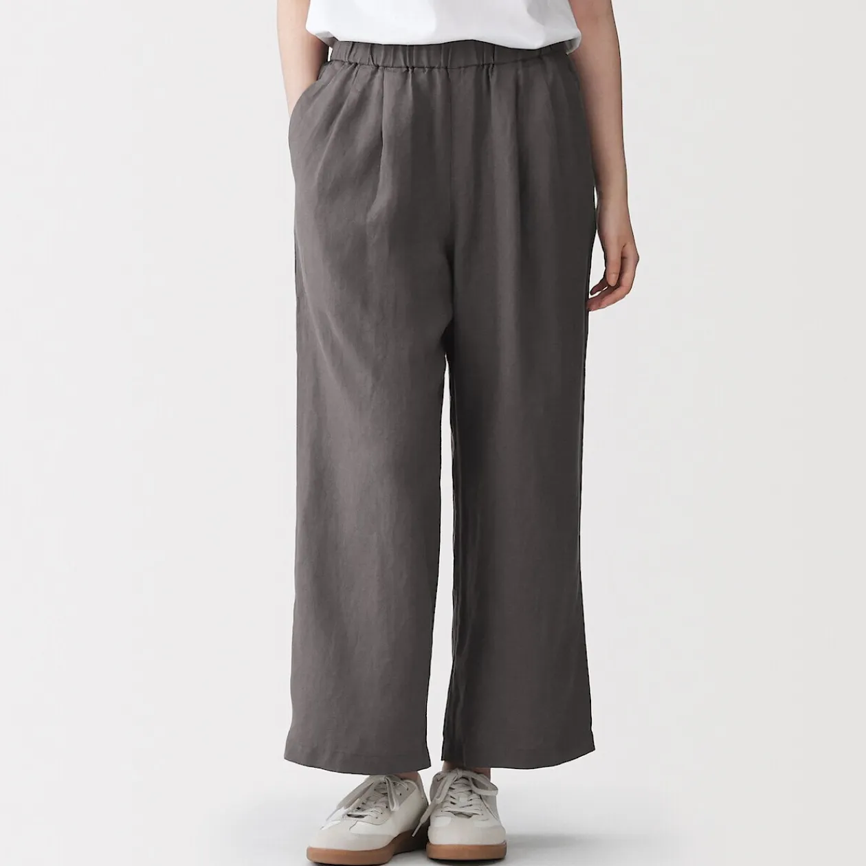 Pantalons, Jupes Et Shorts^Muji Pantalon large en lin lavé pour femme