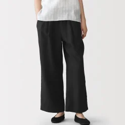 Pantalons, Jupes Et Shorts^Muji Pantalon large en lin lavé pour femme