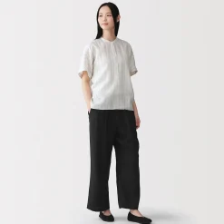 Pantalons, Jupes Et Shorts^Muji Pantalon large en lin lavé pour femme