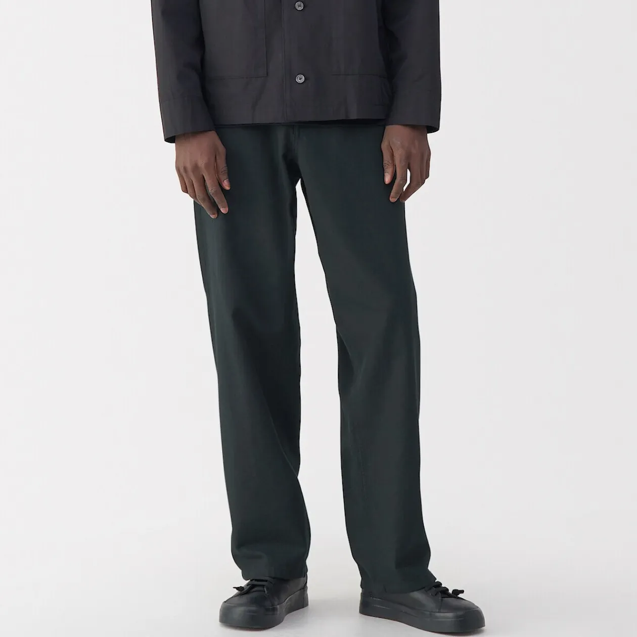 Pantalons Et Shorts^Muji Pantalon large en washi sergé pour homme