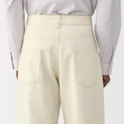 Pantalons Et Shorts^Muji Pantalon large en washi sergé pour homme