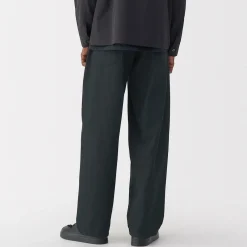 Pantalons Et Shorts^Muji Pantalon large en washi sergé pour homme