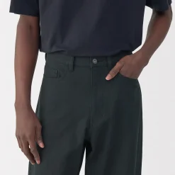 Pantalons Et Shorts^Muji Pantalon large en washi sergé pour homme