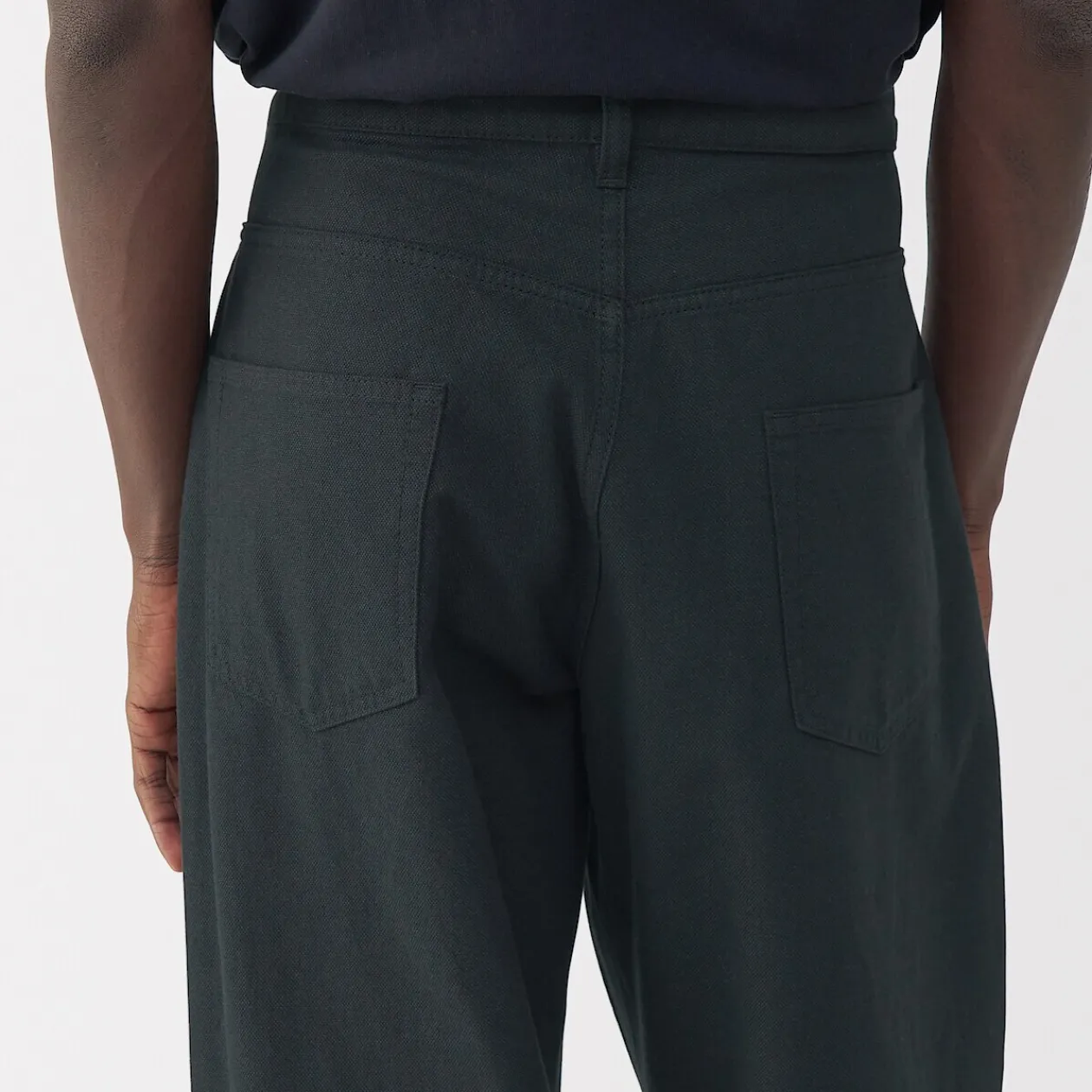 Pantalons Et Shorts^Muji Pantalon large en washi sergé pour homme