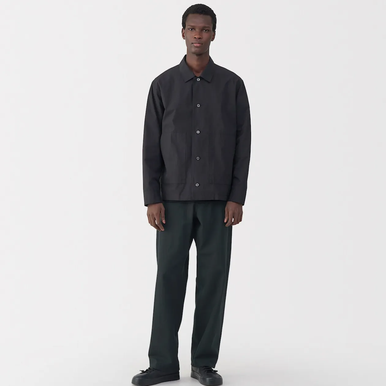 Pantalons Et Shorts^Muji Pantalon large en washi sergé pour homme