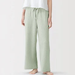 Pantalons, Jupes Et Shorts|Pyjamas Et Vêtements D'Intérieur^Muji Pantalon long en maille ample pour femme