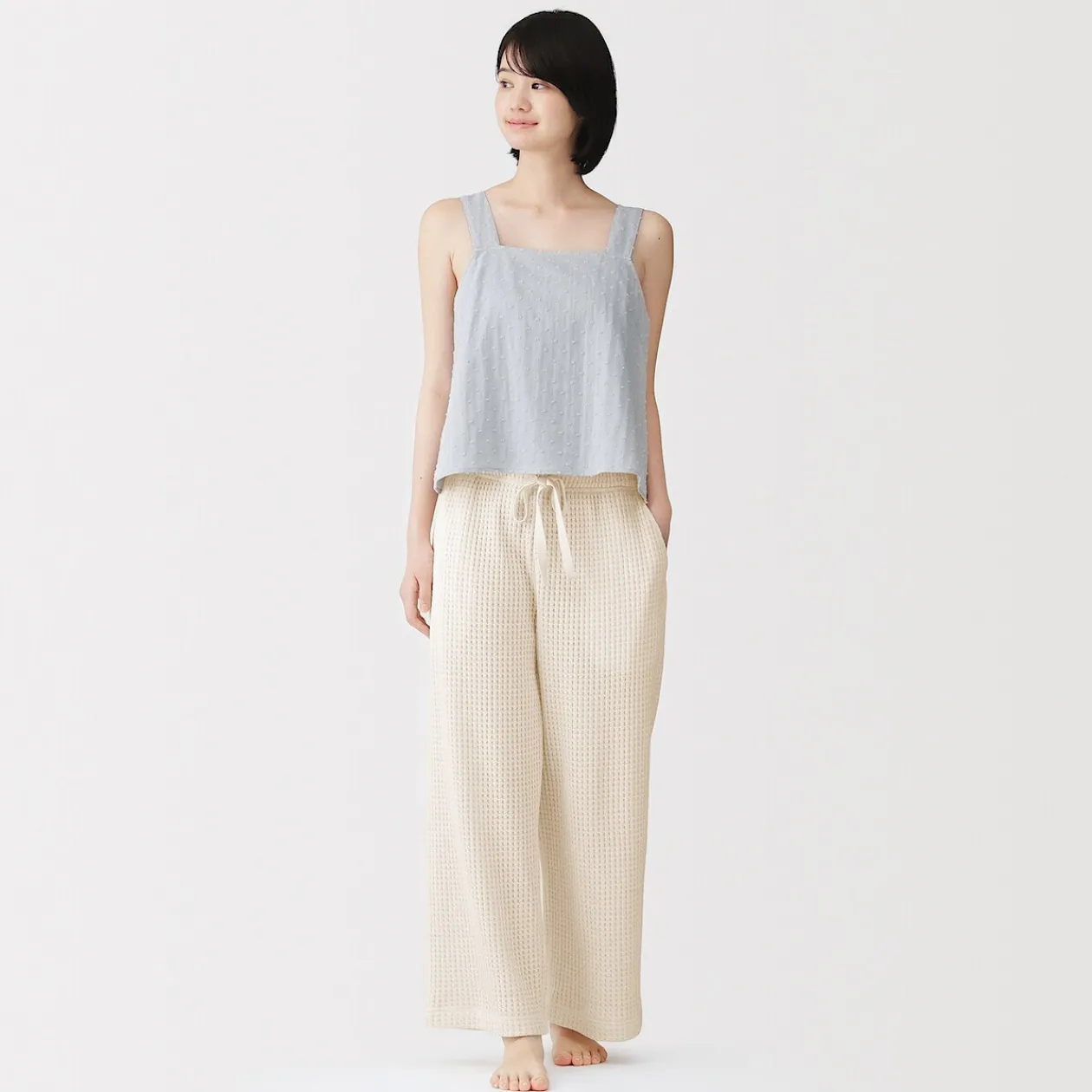 Pantalons, Jupes Et Shorts|Pyjamas Et Vêtements D'Intérieur^Muji Pantalon long en maille ample pour femme